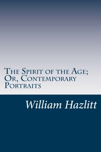 جلد کتاب The Spirit of the Age