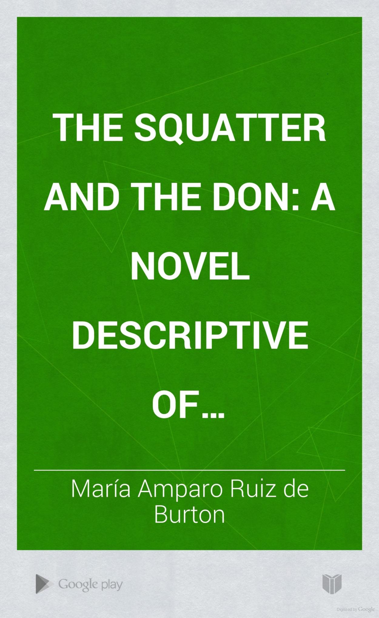 جلد کتاب The Squatter and the Don