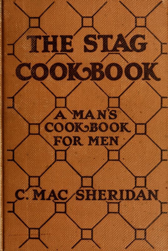 جلد کتاب The Stag Cook Book