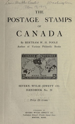 جلد کتاب The Stamps of Canada