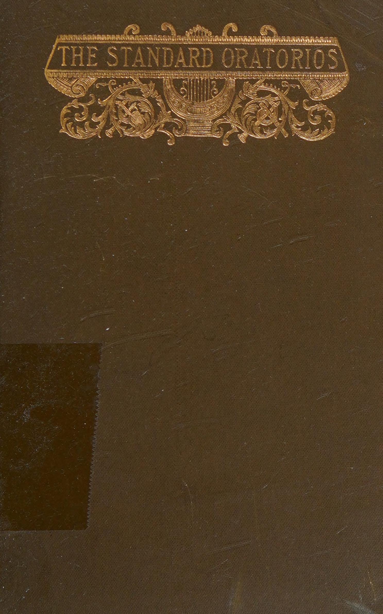 جلد کتاب The Standard Oratorios