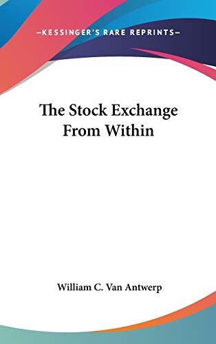 جلد کتاب The Stock Exchange from Within