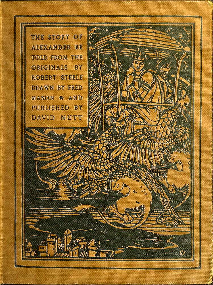 جلد کتاب The Story of Alexander