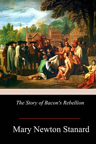 جلد کتاب The Story of Bacon's Rebellion
