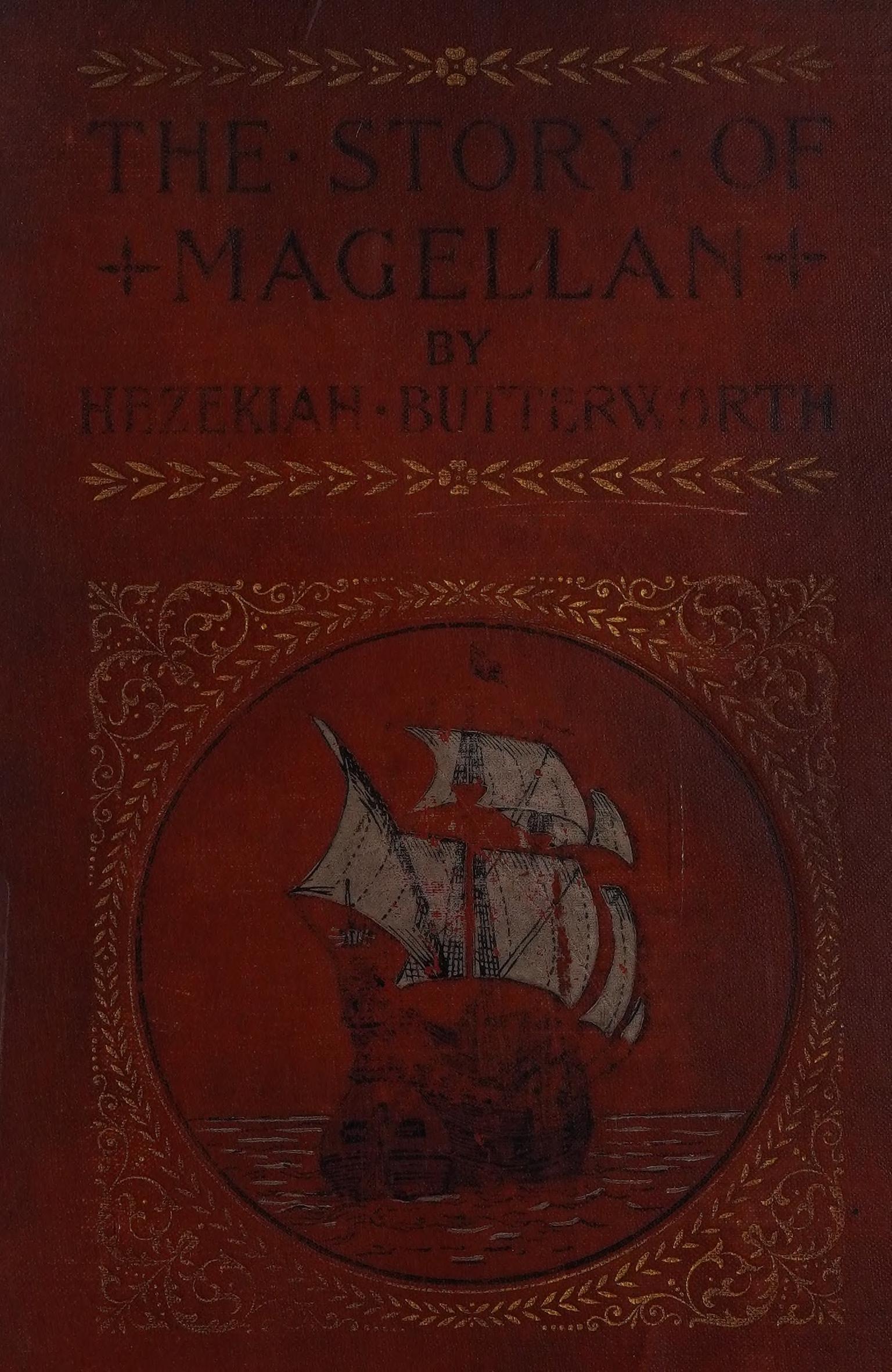 جلد کتاب The Story of Magellan and The Discovery of the Philippines