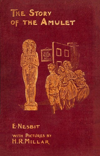 جلد کتاب The Story of the Amulet
