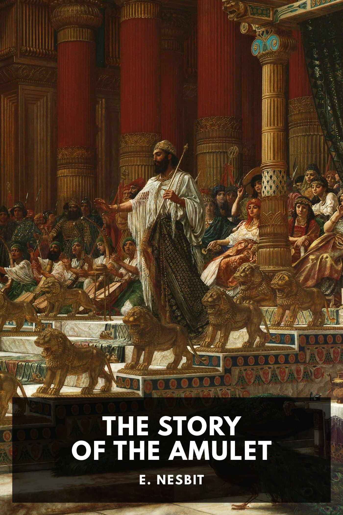 جلد کتاب The Story of the Amulet