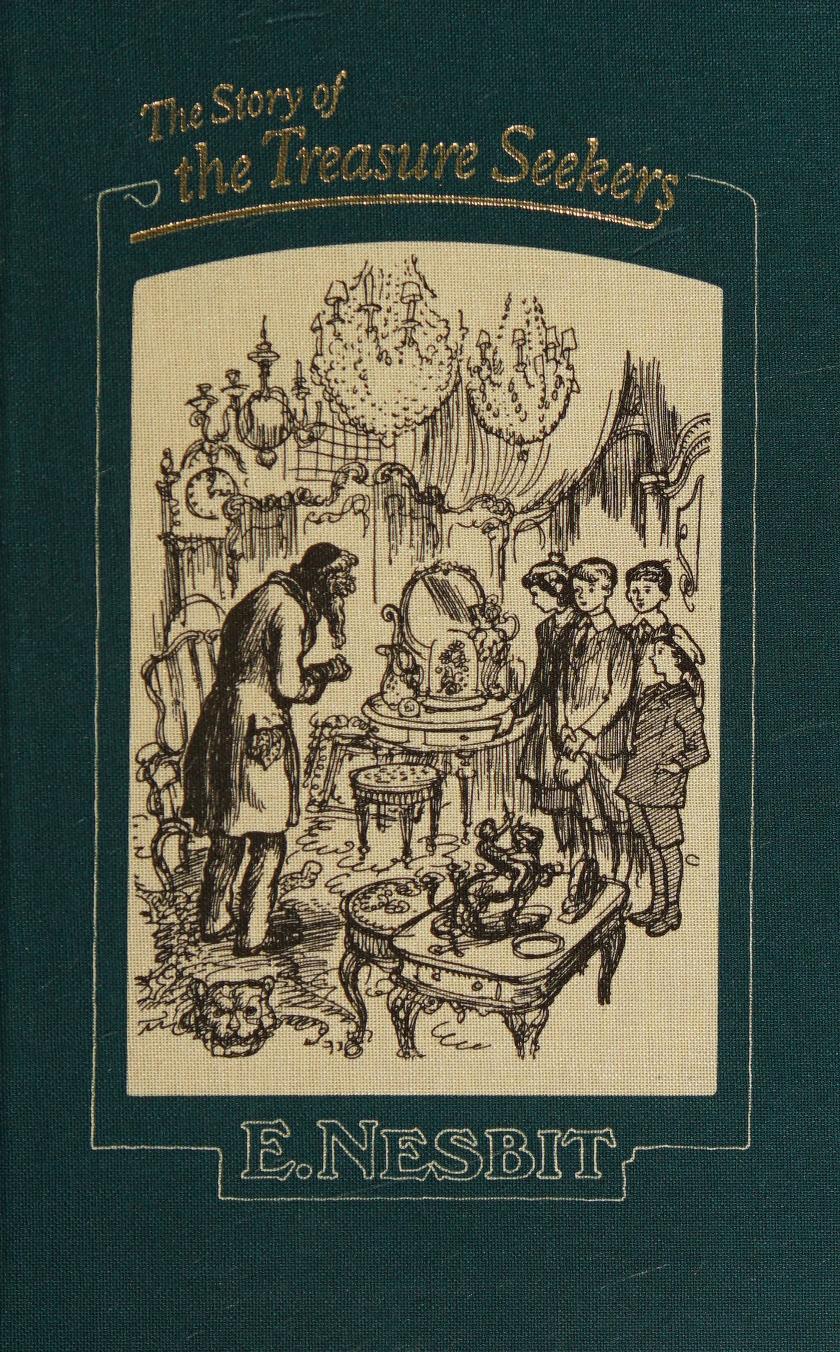 جلد کتاب The Story of the Treasure Seekers
