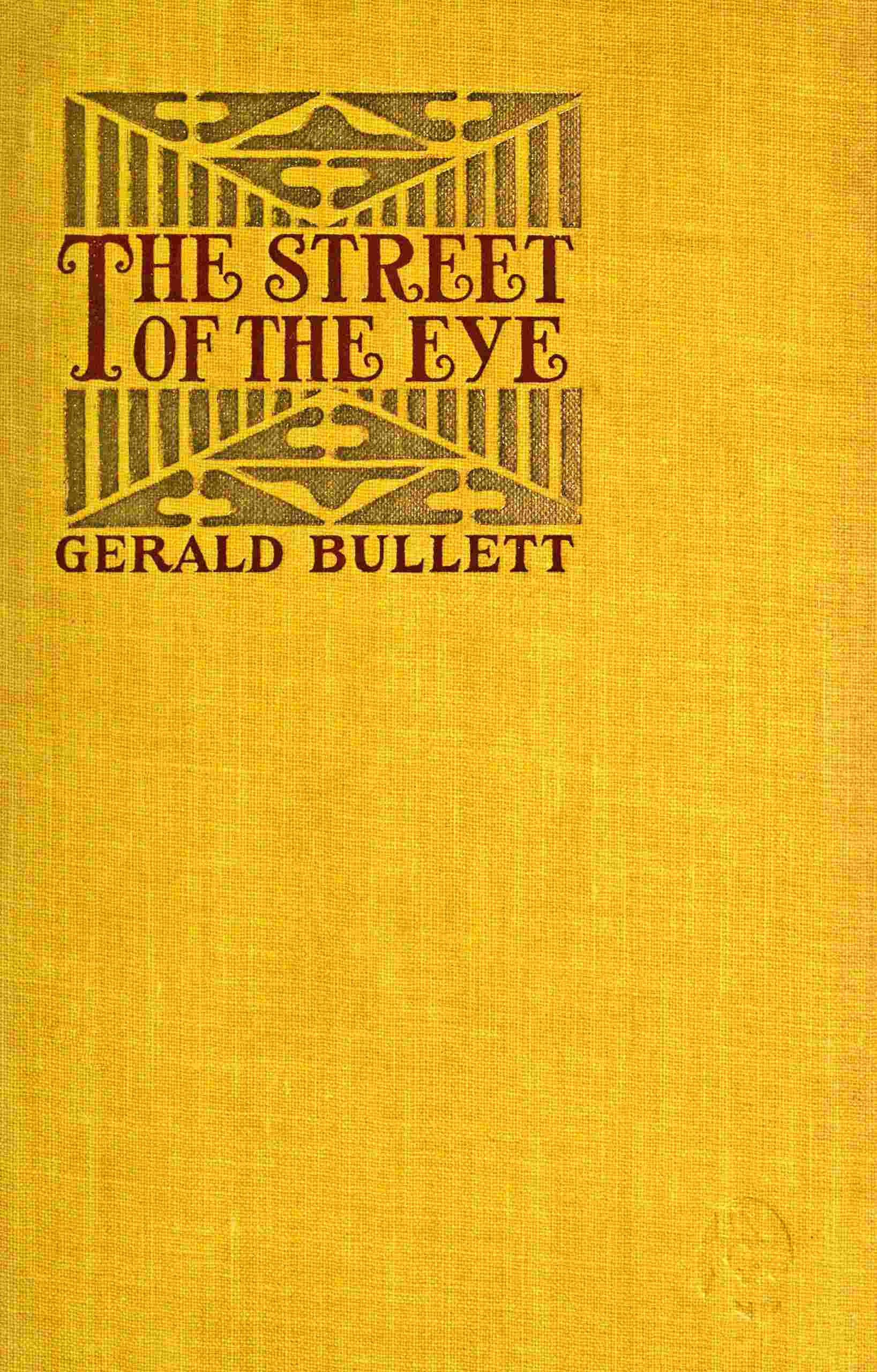 جلد کتاب The Street of the Eye
