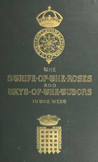 جلد کتاب The Strife of the Roses and Days of the Tudors in the West