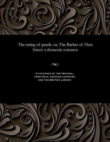 جلد کتاب The String of Pearls; Or, The Barber of Fleet Street