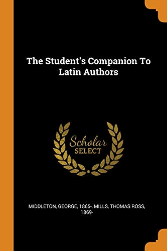جلد کتاب The Student's Companion to Latin Authors