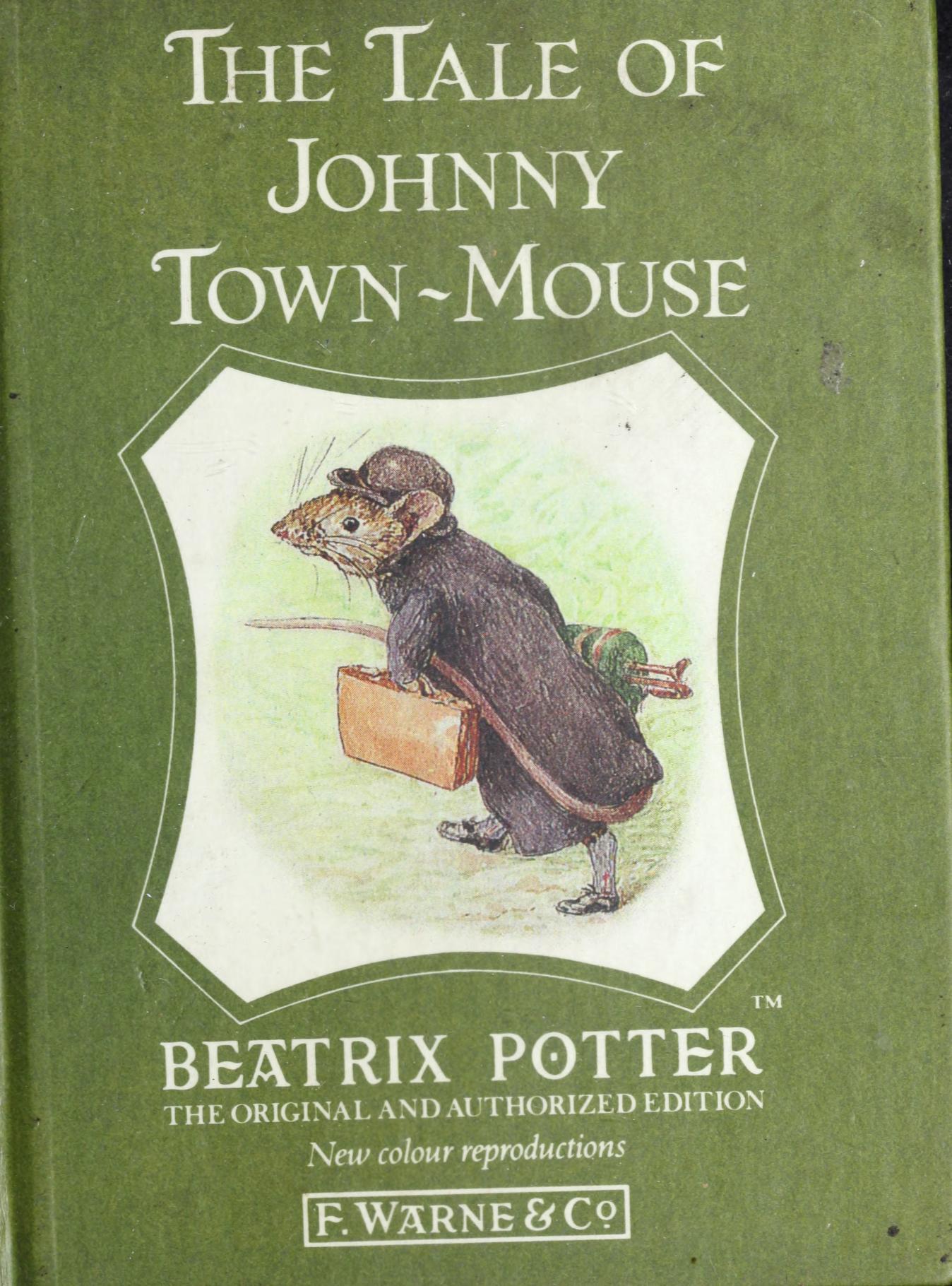 جلد کتاب The Tale of Johnny Town-Mouse