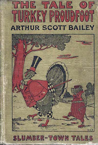 جلد کتاب The Tale of Turkey Proudfoot