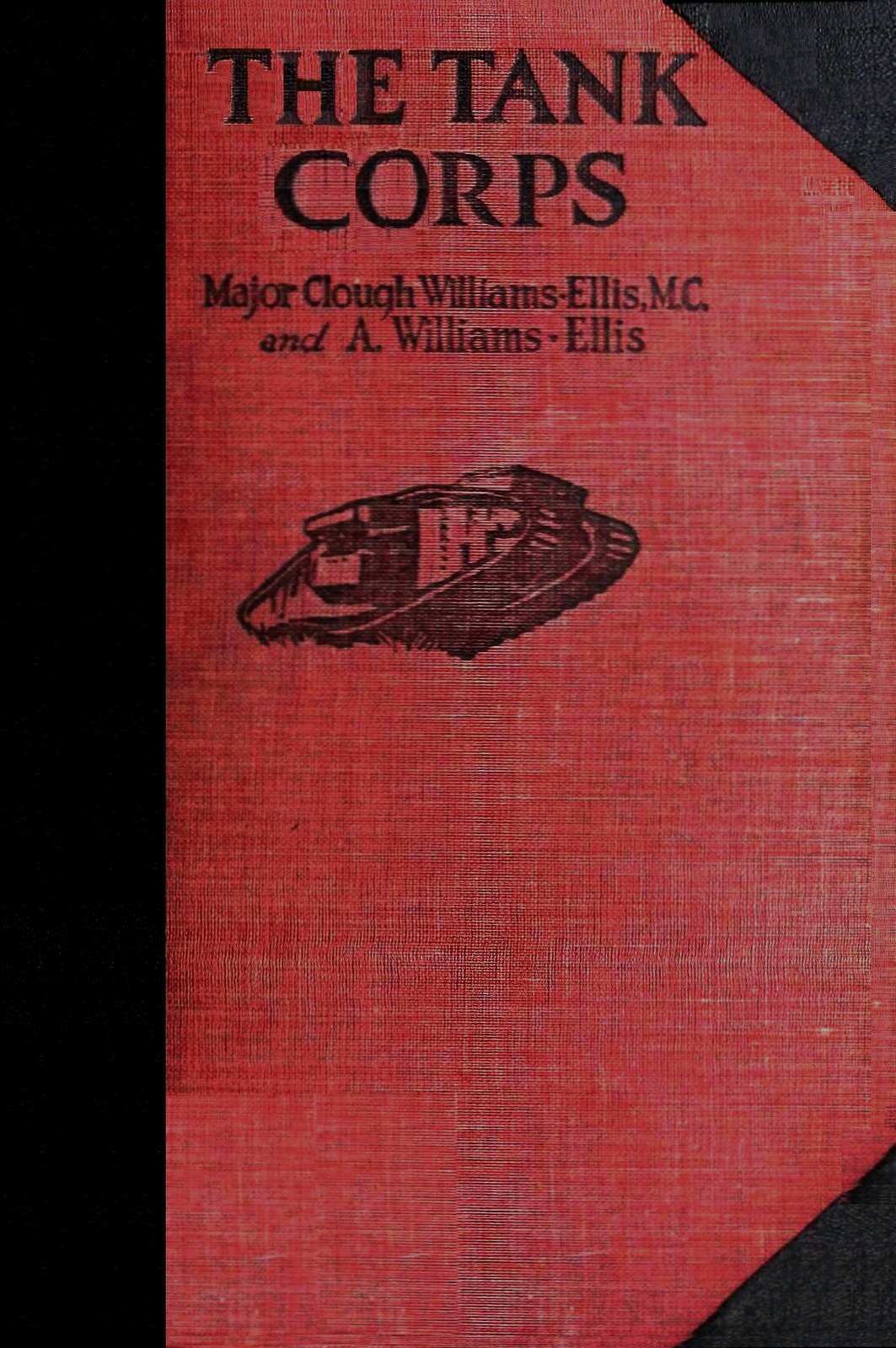 جلد کتاب The Tank Corps