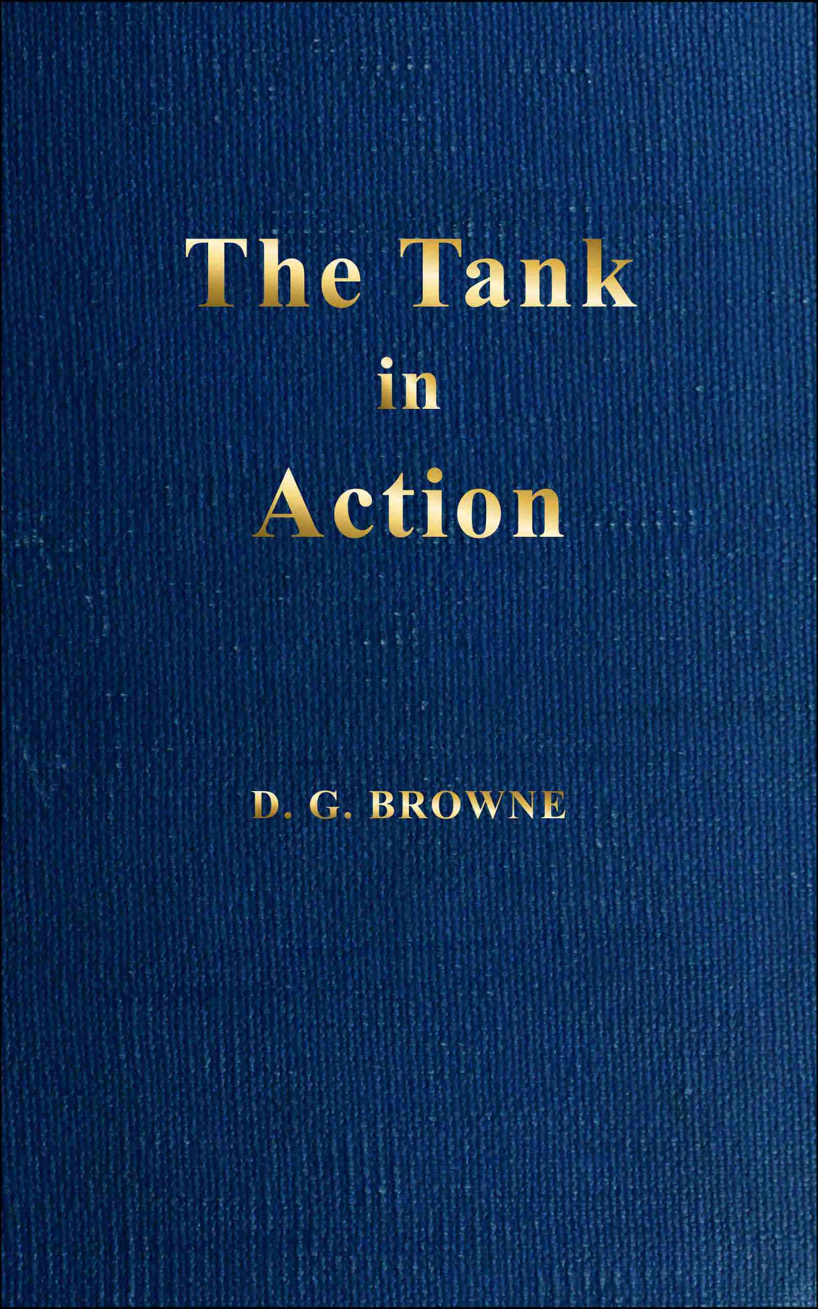 جلد کتاب The Tank in Action