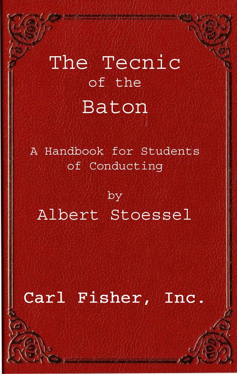 جلد کتاب The Technic of the Baton
