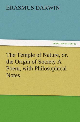 جلد کتاب The Temple of Nature; or, the Origin of Society