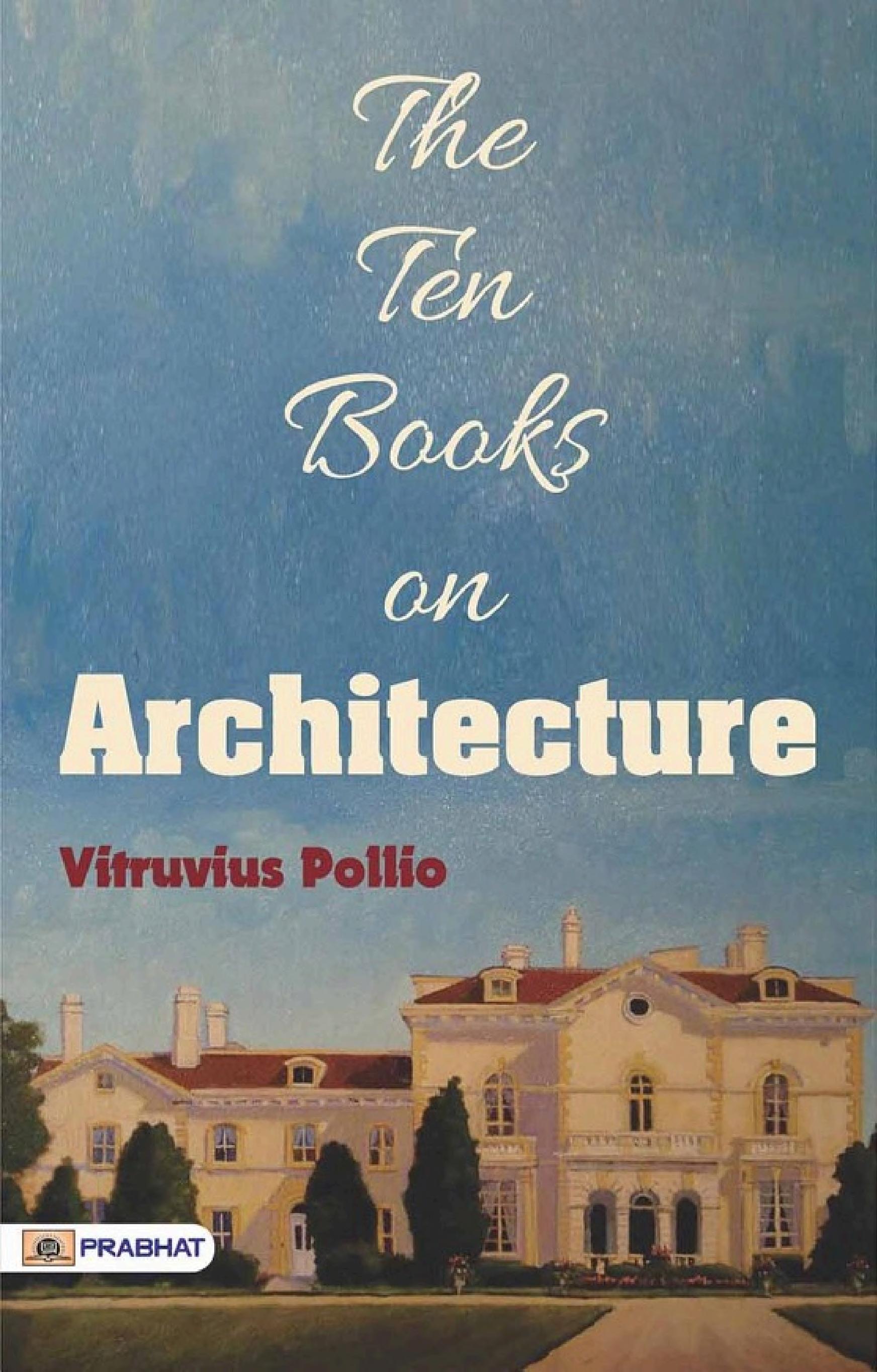 جلد کتاب The Ten Books on Architecture