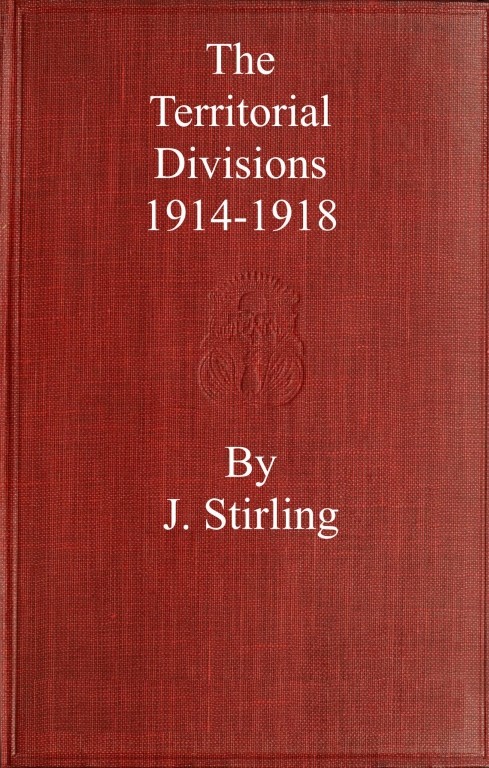 جلد کتاب The Territorial Divisions, 1914-1918
