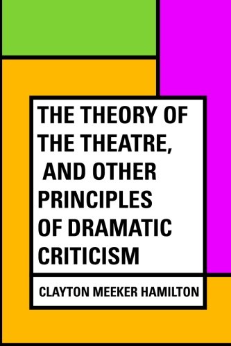جلد کتاب The Theory of the Theatre