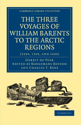 جلد کتاب The Three Voyages of William Barents to the Arctic Regions