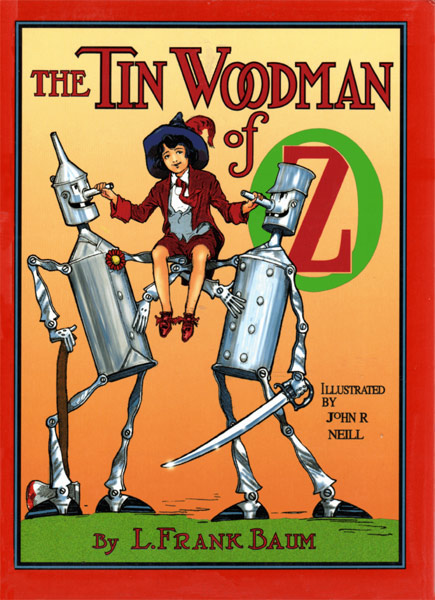 جلد کتاب The Tin Woodman of Oz