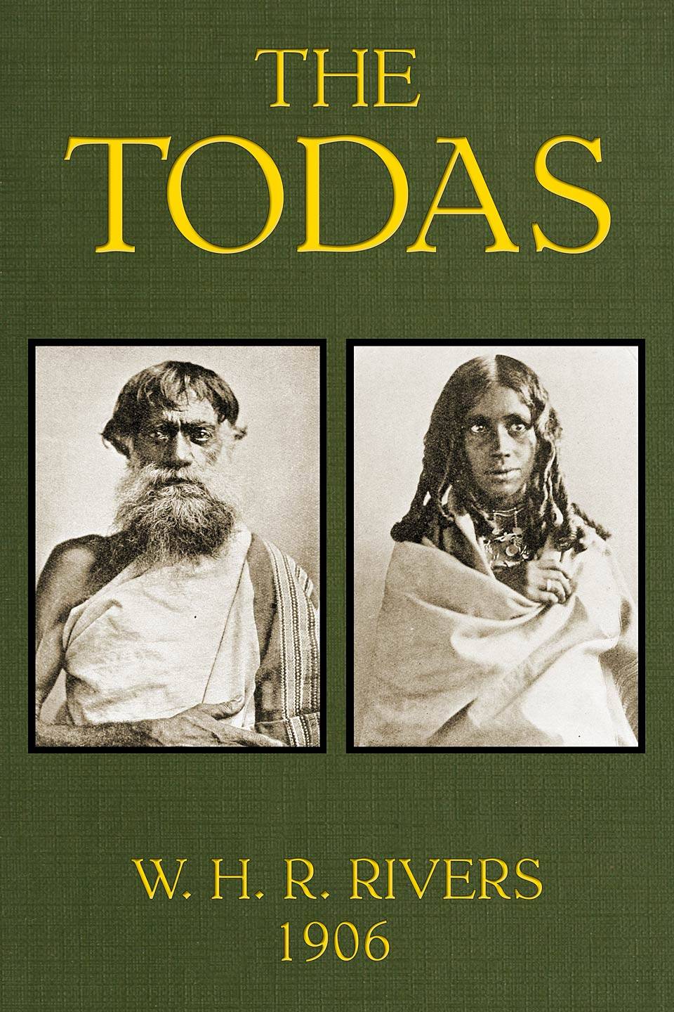 جلد کتاب The Todas