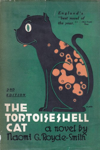 جلد کتاب The tortoiseshell cat