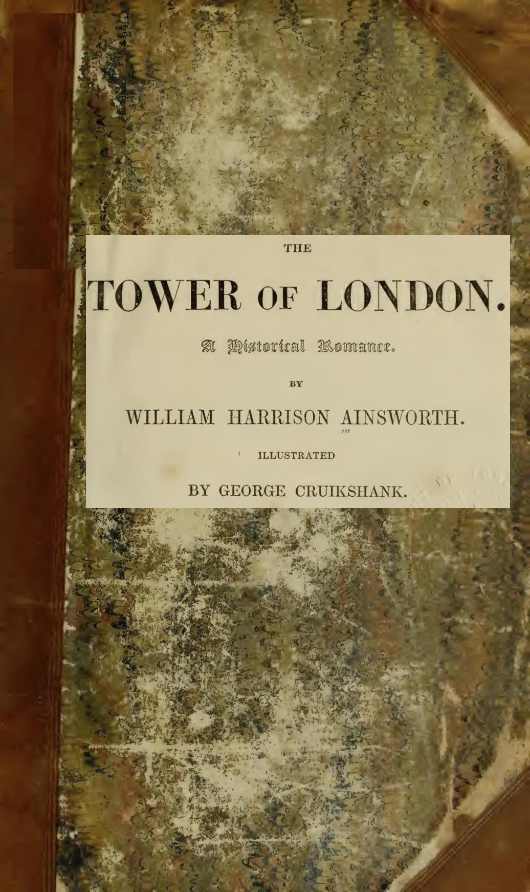 جلد کتاب The Tower of London: A Historical Romance