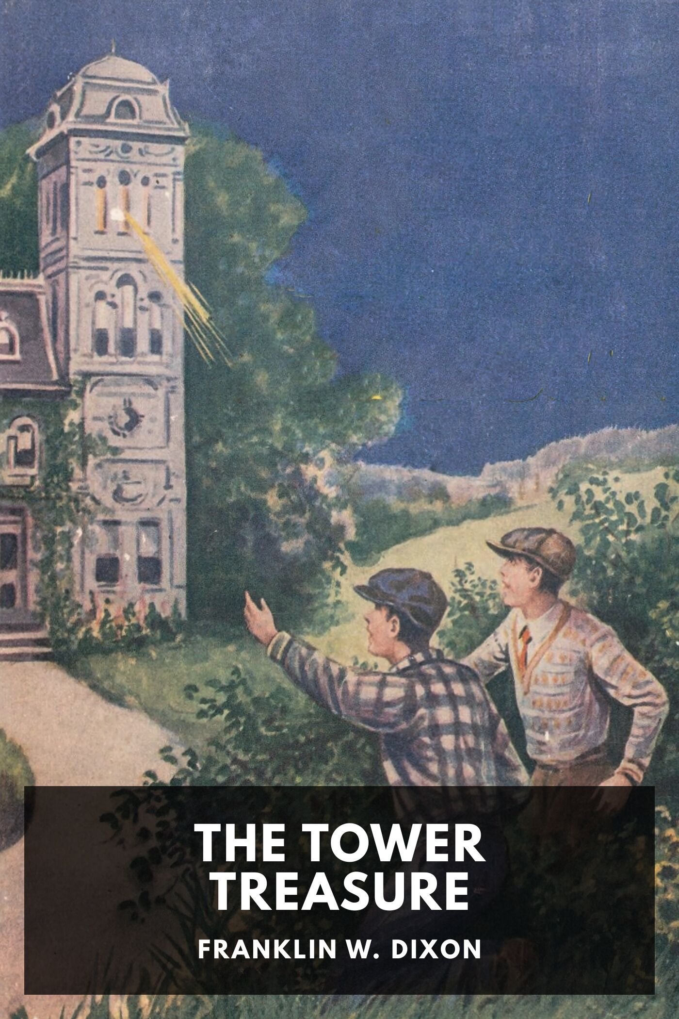 جلد کتاب The Tower Treasure