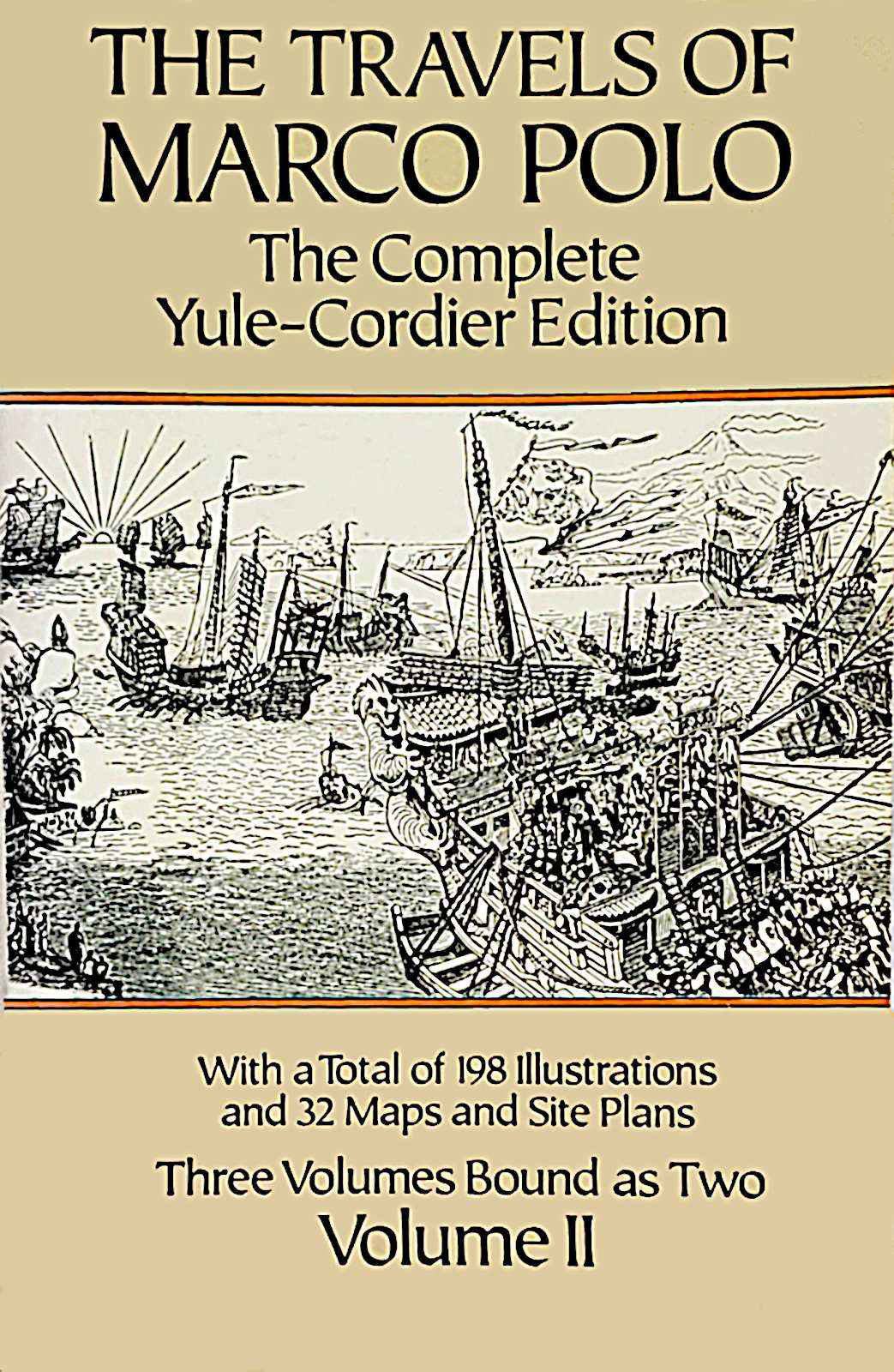 جلد کتاب The Travels of Marco Polo, Volume 2