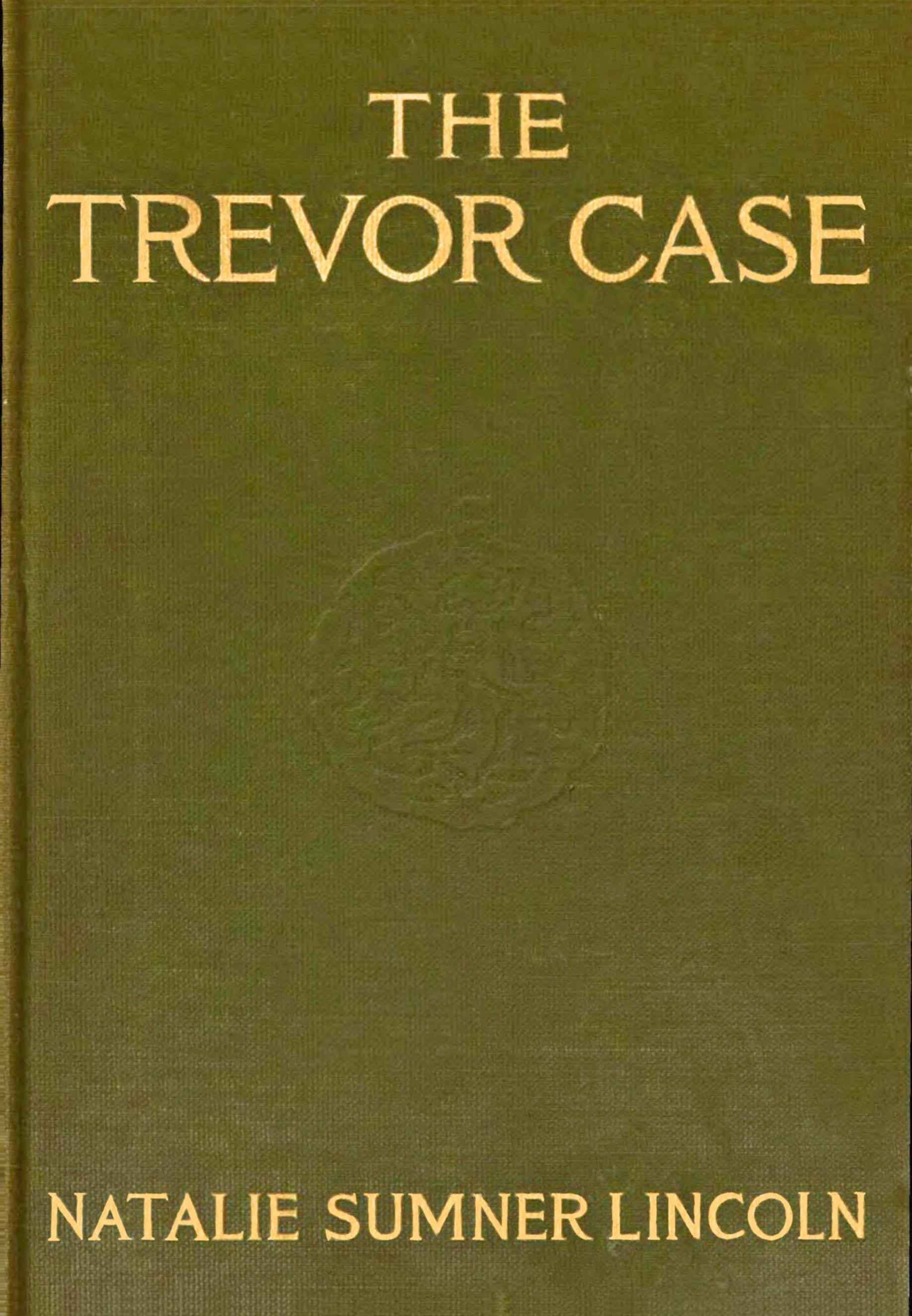جلد کتاب The Trevor Case