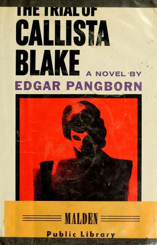جلد کتاب The Trial of Callista Blake
