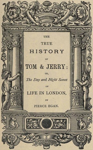 جلد کتاب The True History of Tom & Jerry