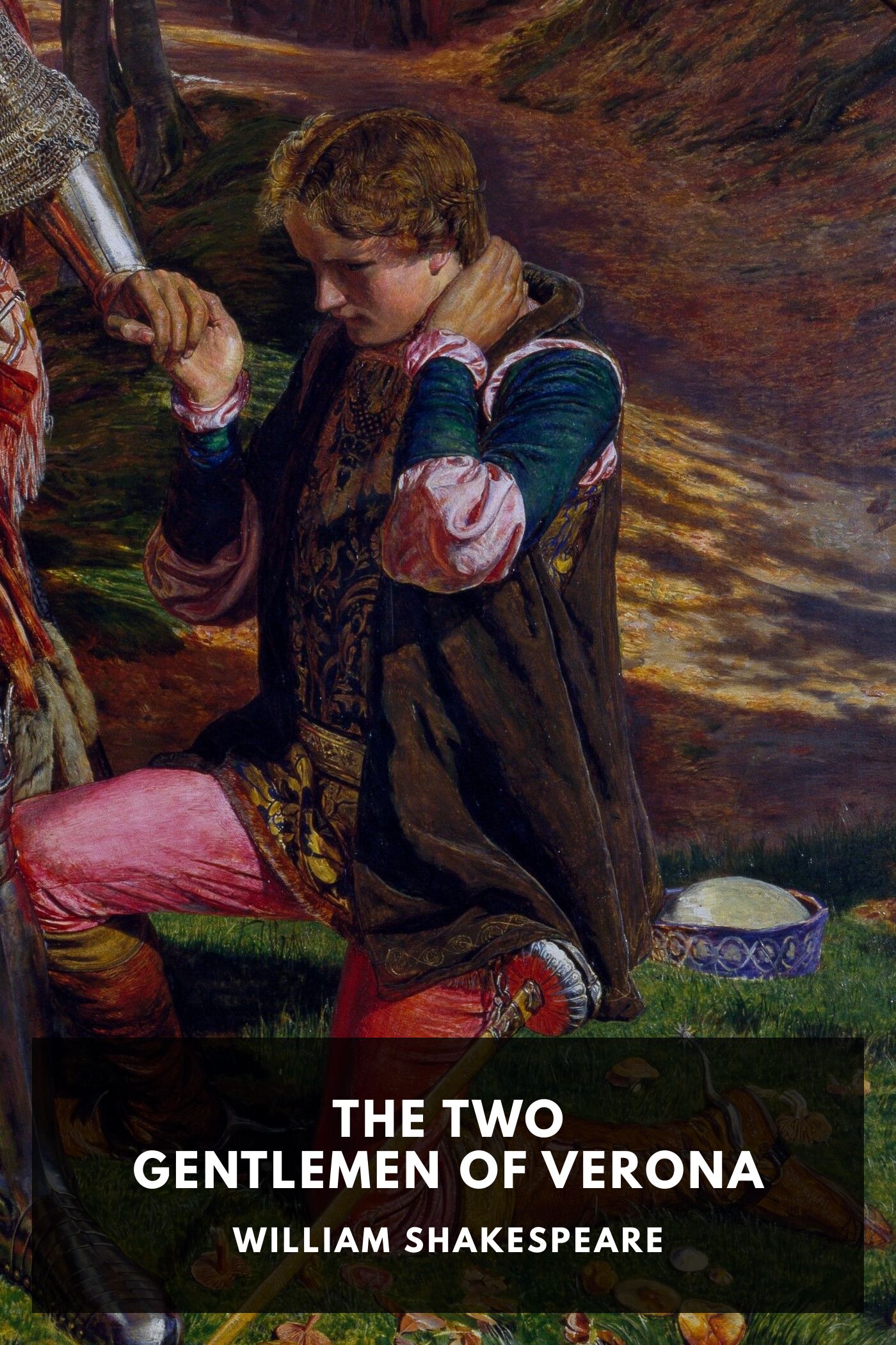 جلد کتاب The Two Gentlemen of Verona
