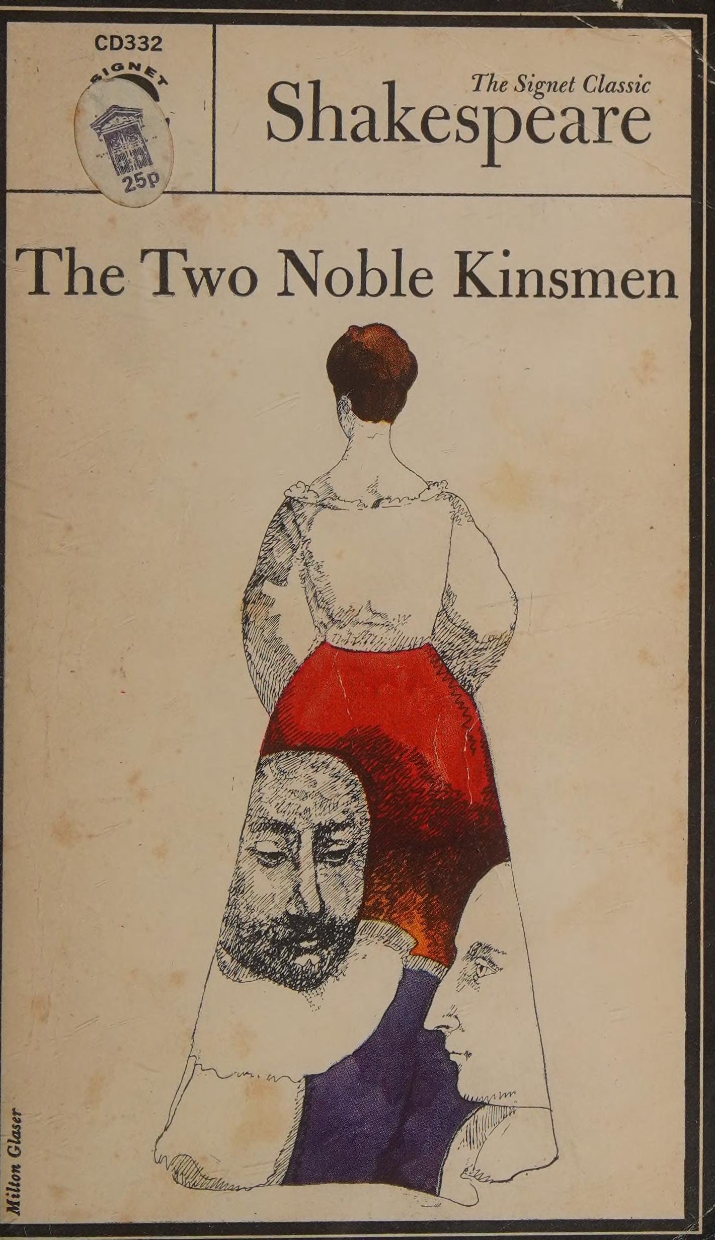 جلد کتاب The Two Noble Kinsmen