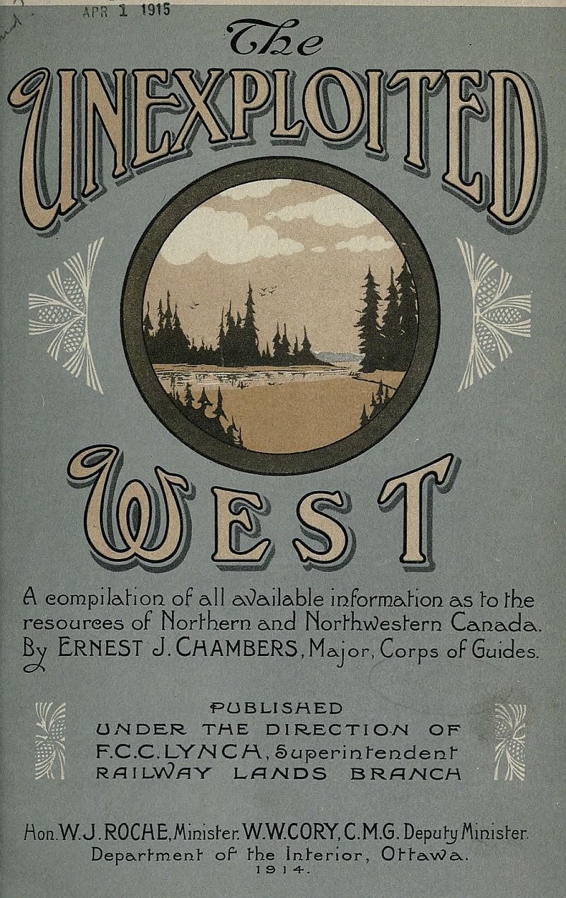 جلد کتاب The Unexploited West