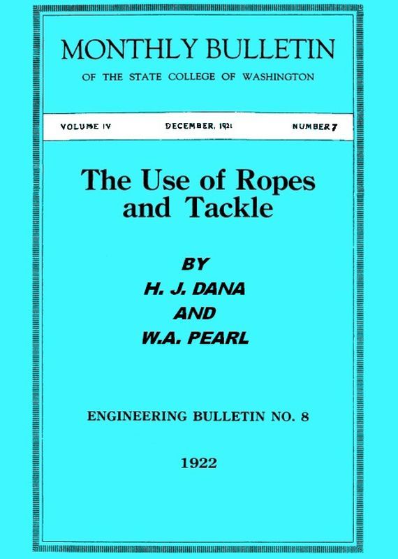 جلد کتاب The Use of Ropes and Tackle