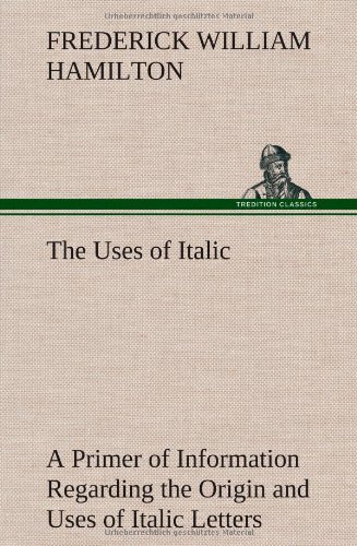 جلد کتاب The Uses of Italic