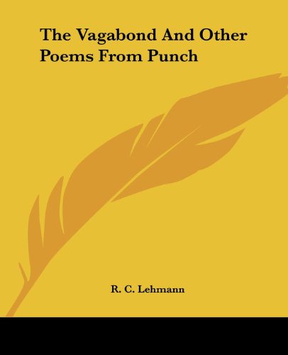 جلد کتاب The Vagabond and Other Poems from Punch