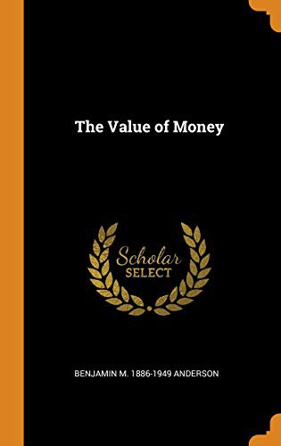 جلد کتاب The Value of Money