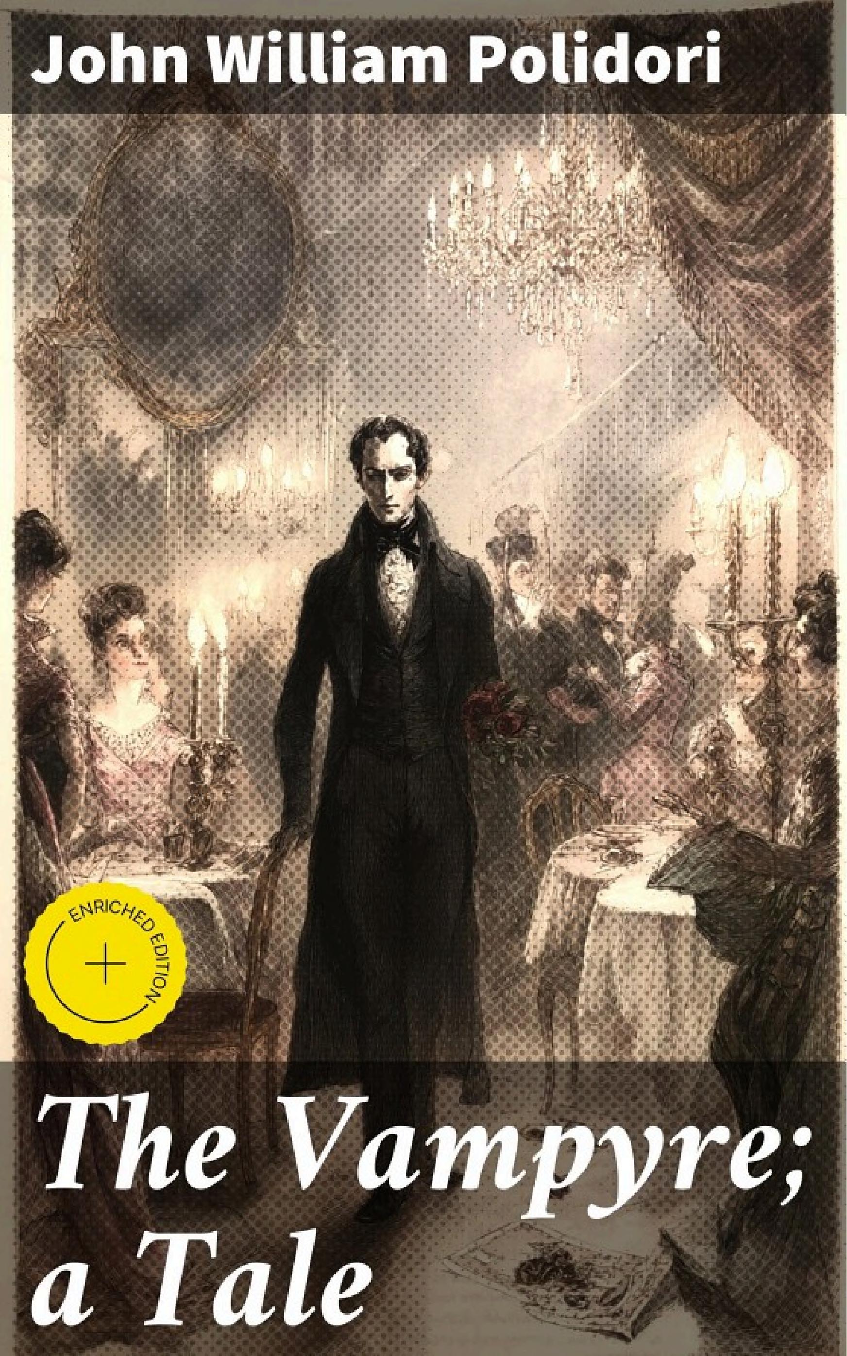 جلد کتاب The Vampyre; a Tale