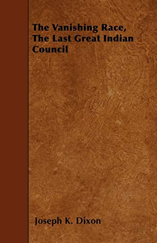 جلد کتاب The Vanishing Race: The Last Great Indian Council