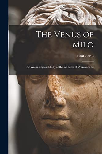 جلد کتاب The Venus of Milo