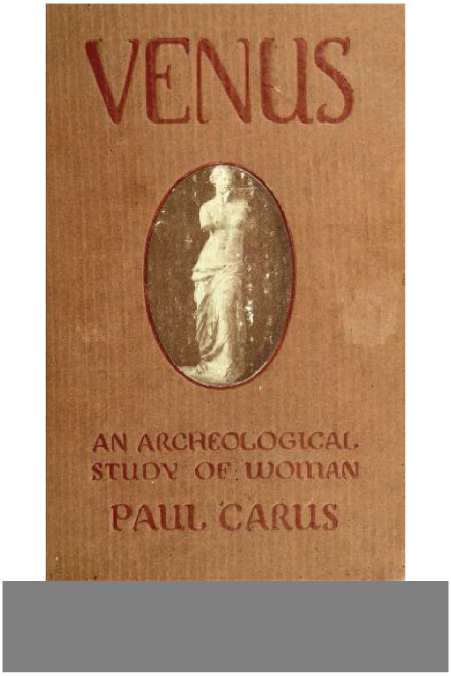 جلد کتاب The Venus of Milo
