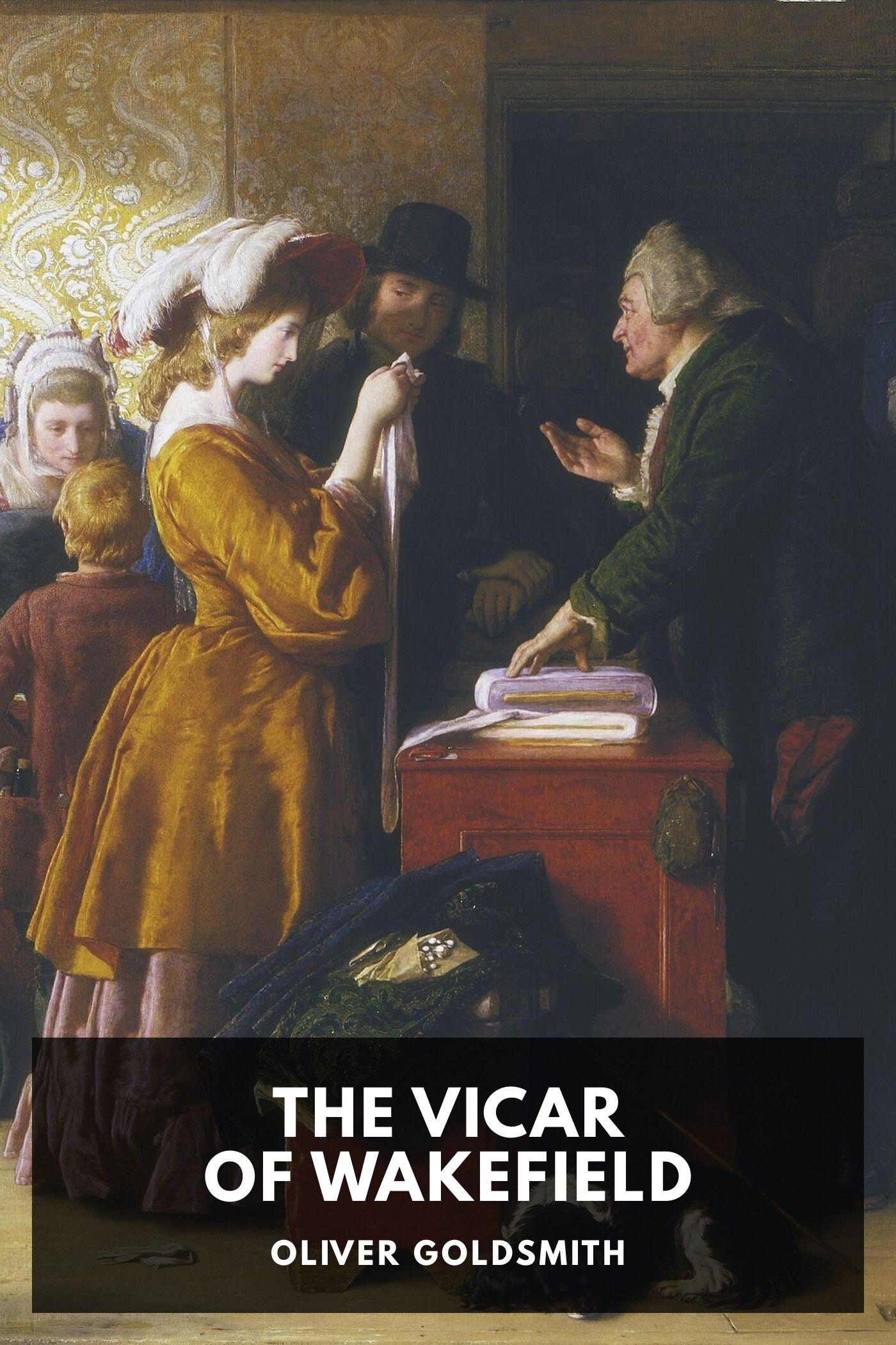 جلد کتاب The Vicar of Wakefield