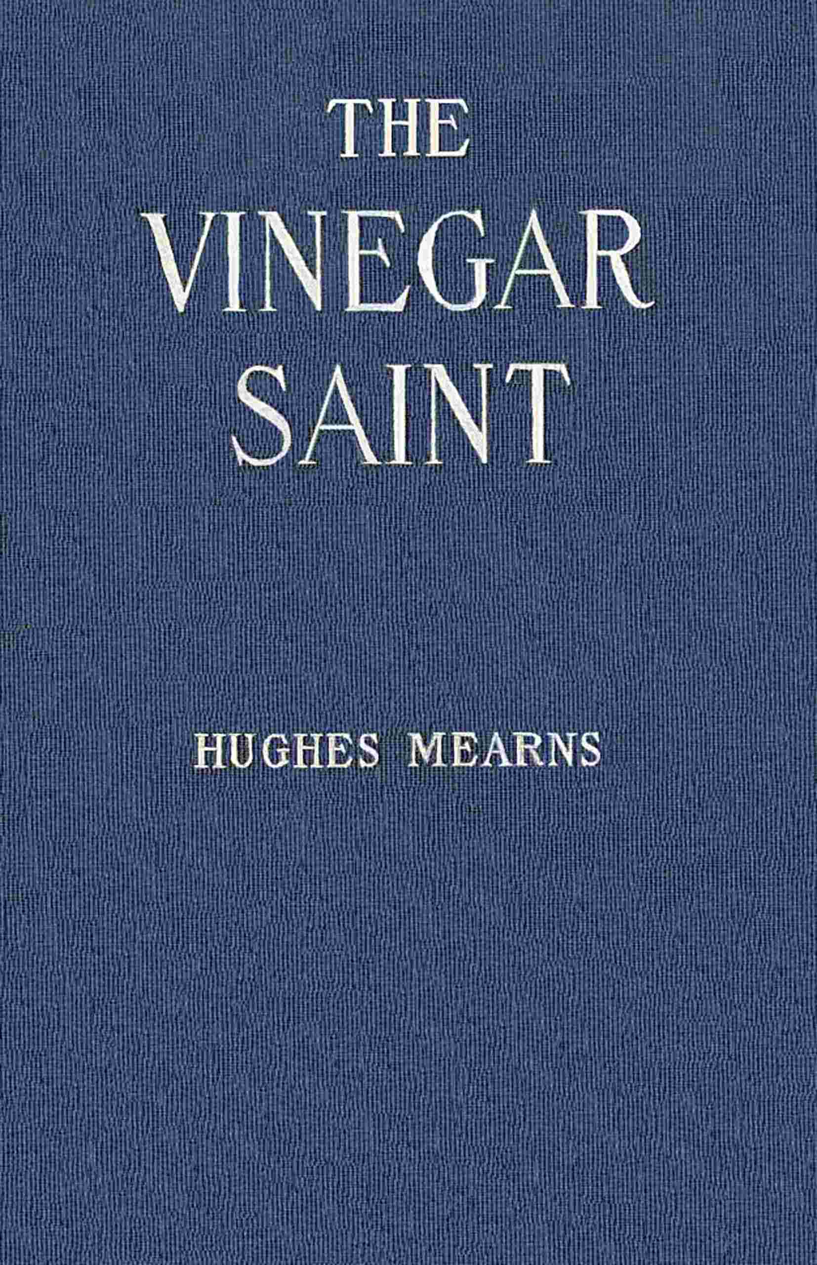 جلد کتاب The Vinegar Saint