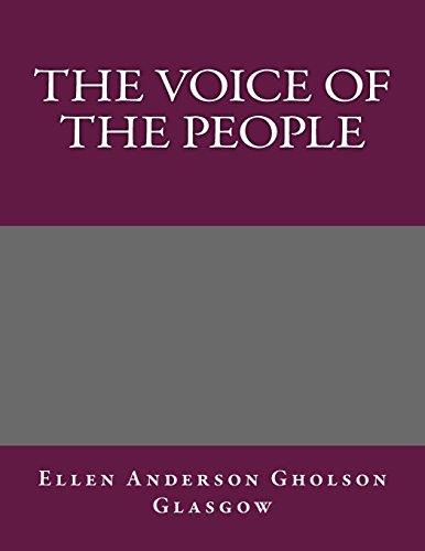 جلد کتاب The Voice of the People