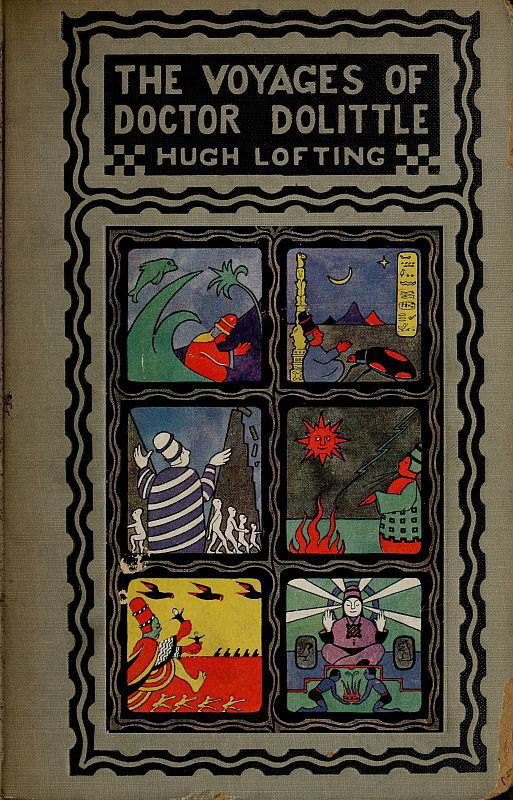 جلد کتاب The Voyages of Doctor Dolittle